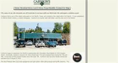 Desktop Screenshot of carshonsdeli.com